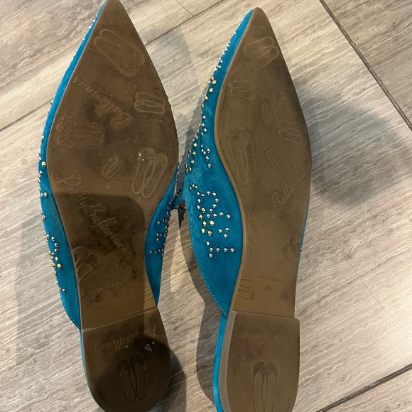 Pretty ballerina mules with a pointed toe - Picture 1 of 2